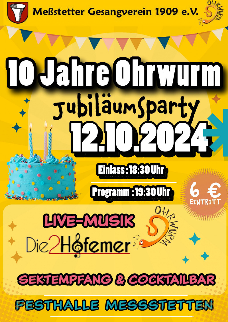 10 Jahre Ohrwurm Meßstetten