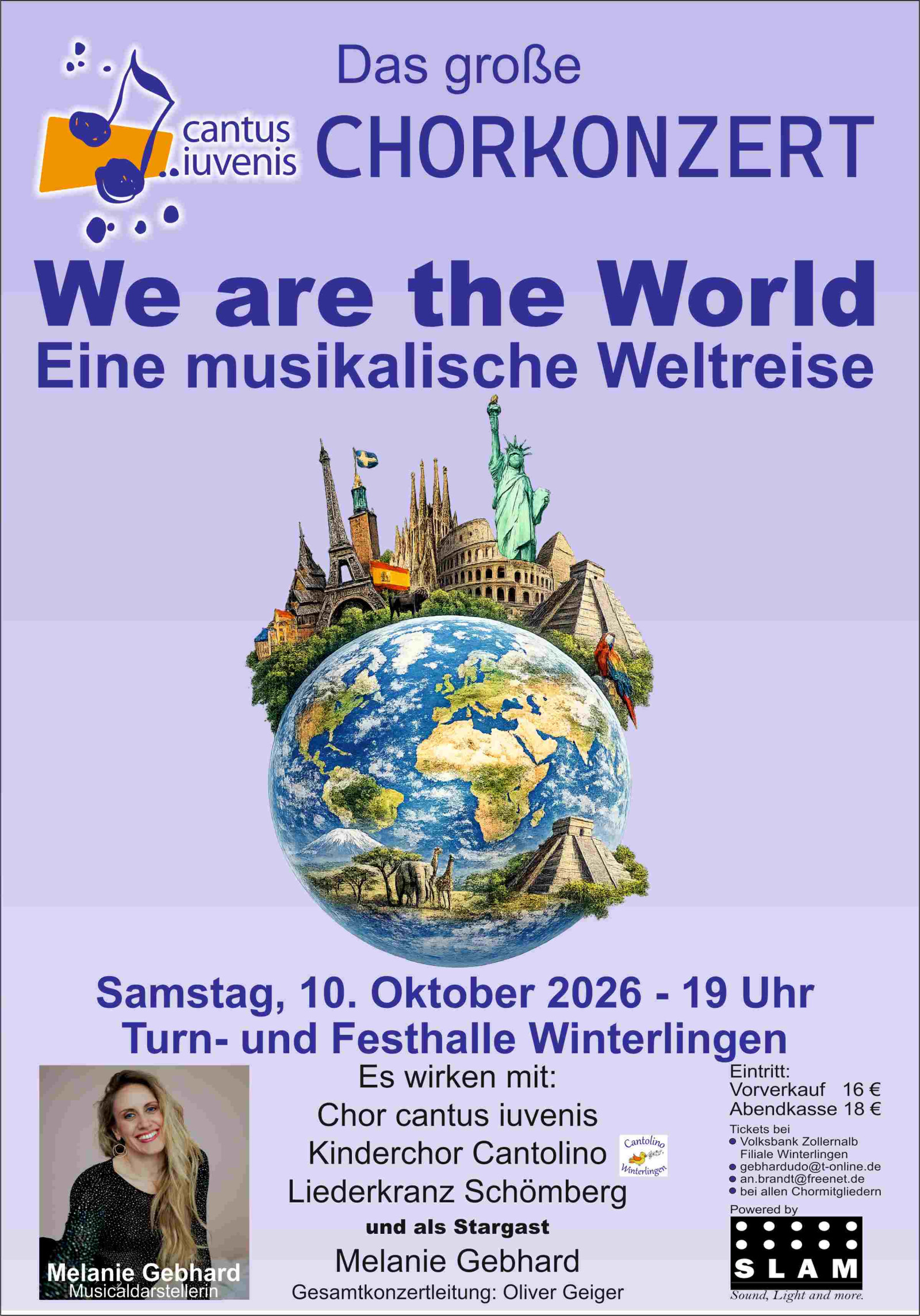 Das gro&szlig;e Chorkonzert - We are the World
