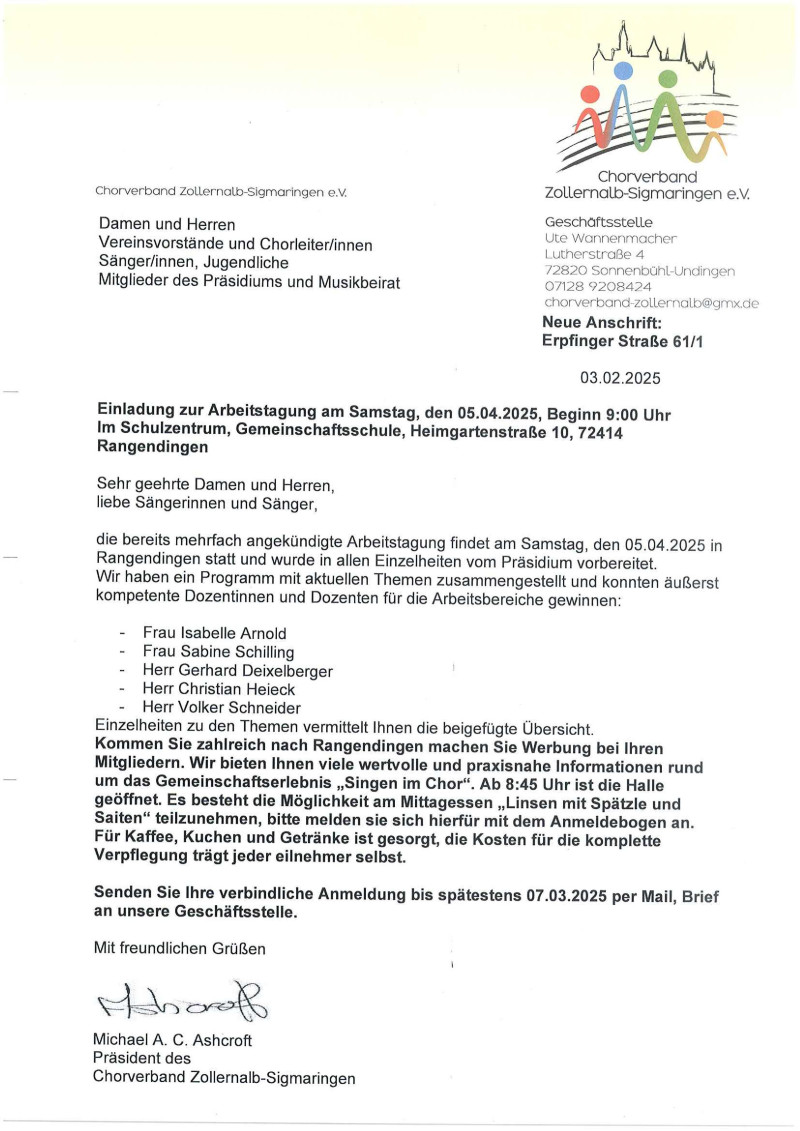 Arbeitstagung 2025