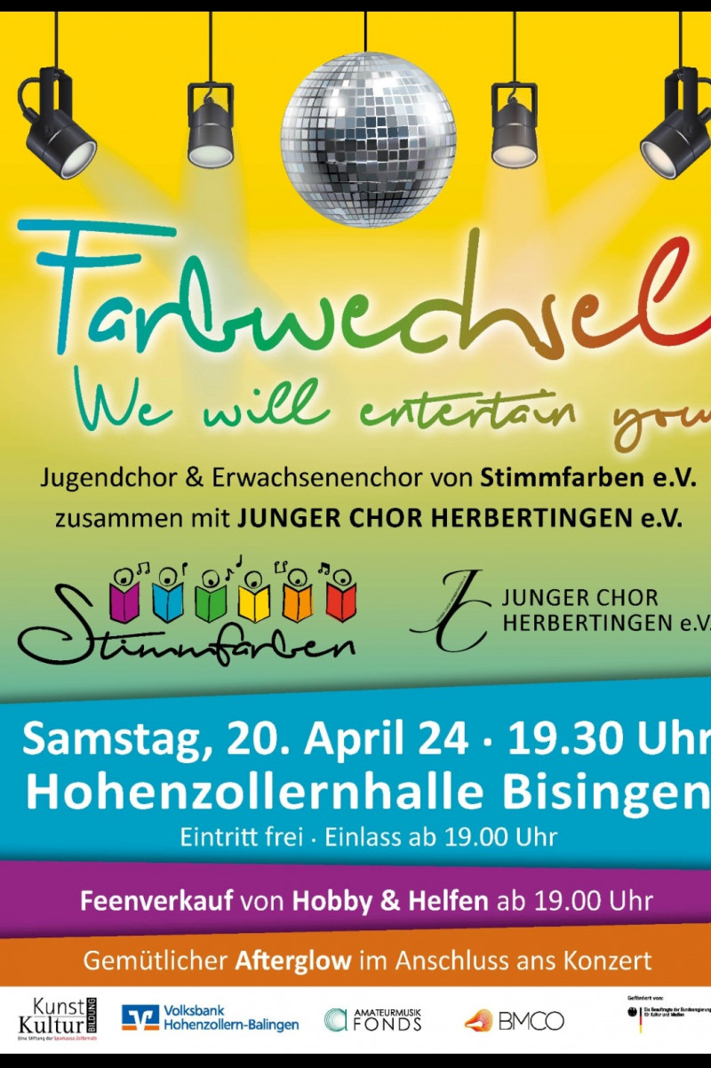 Farbwechsel - We will entertain you