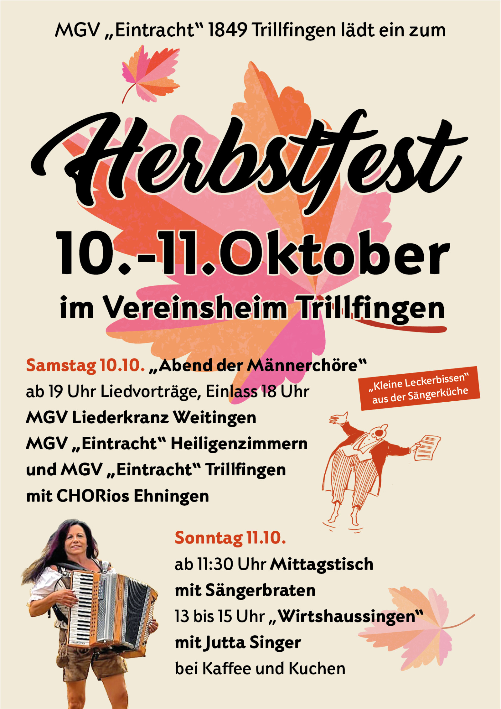Herbstfest MGV Trillfingen