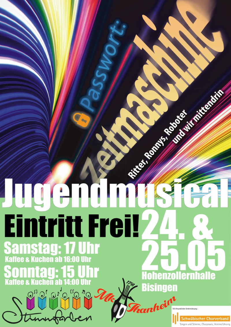 Jugendmusical - Passwort Zeitmaschine