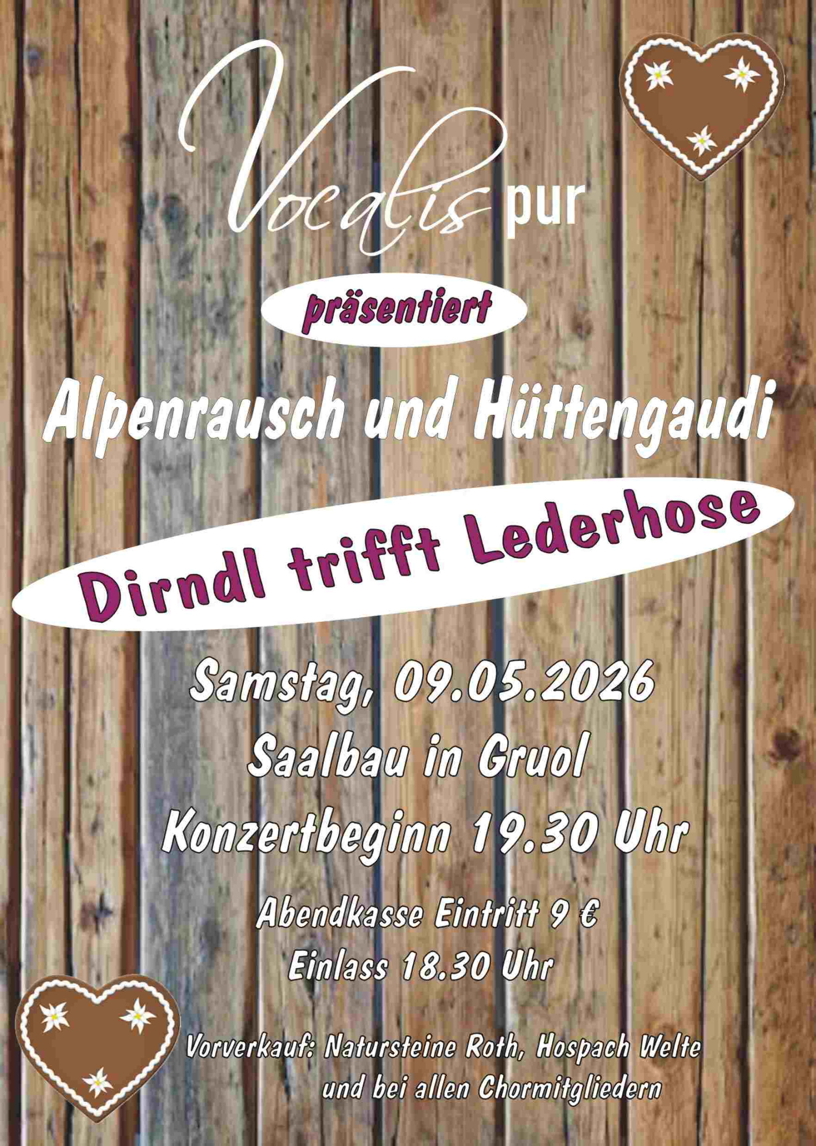 Konzert Vocalis Pur