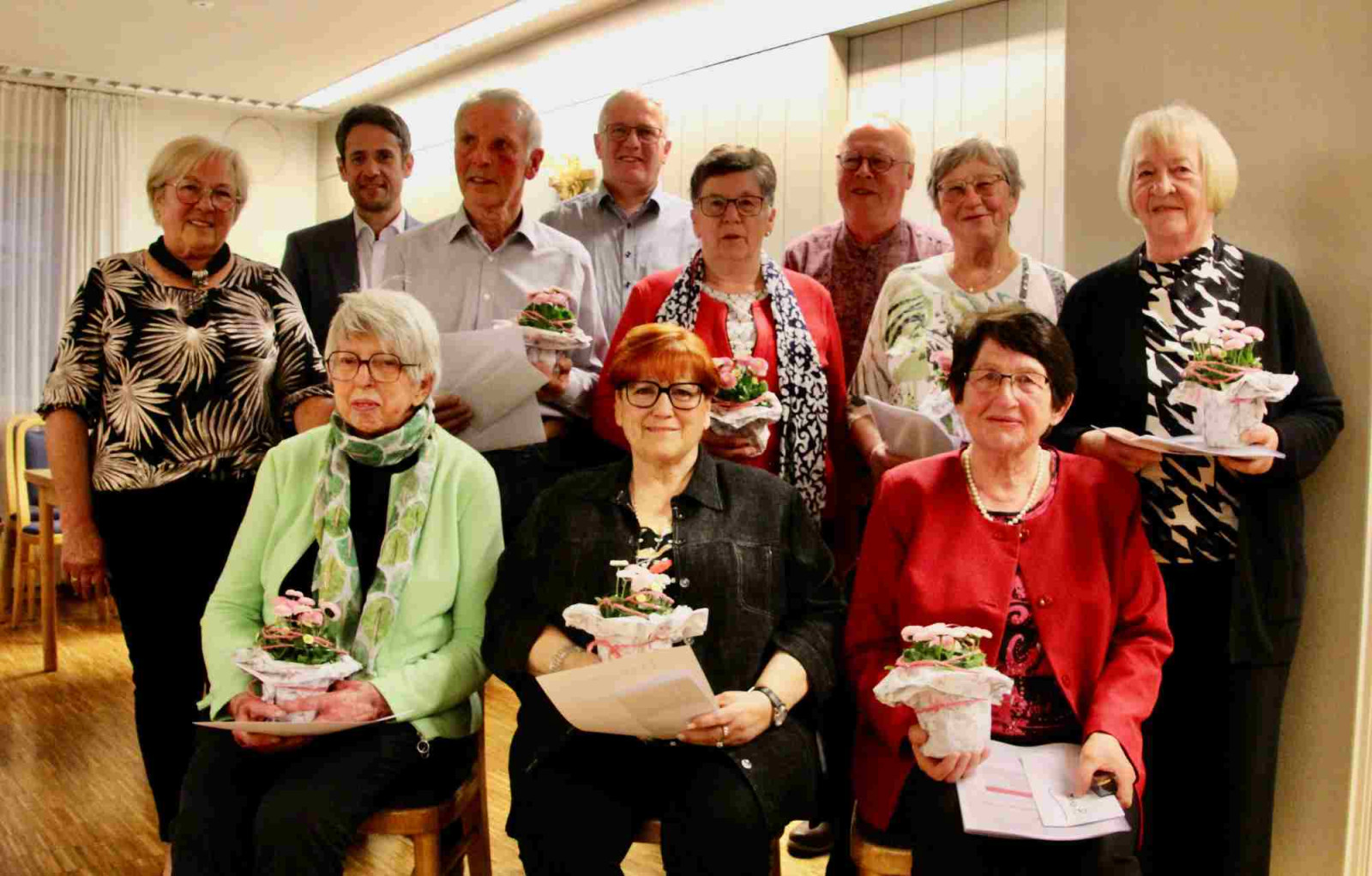 Marianne Knor wurde von der Jahreshauptversammlung des Gesangvereins Liederlust für zwei weitere Jahre als 1.Vorsitzende gewählt