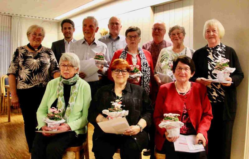 Marianne Knor wurde von der Jahreshauptversammlung des Gesangvereins Liederlust für zwei weitere Jahre als 1.Vorsitzende gewählt